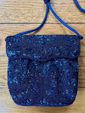 Shal’s International Beaded Shoulder Bag